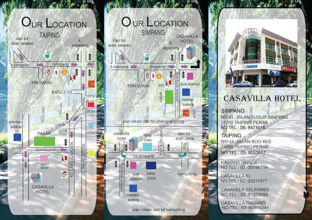 Casavilla Travellers Lodge Taiping Zewnętrze zdjęcie